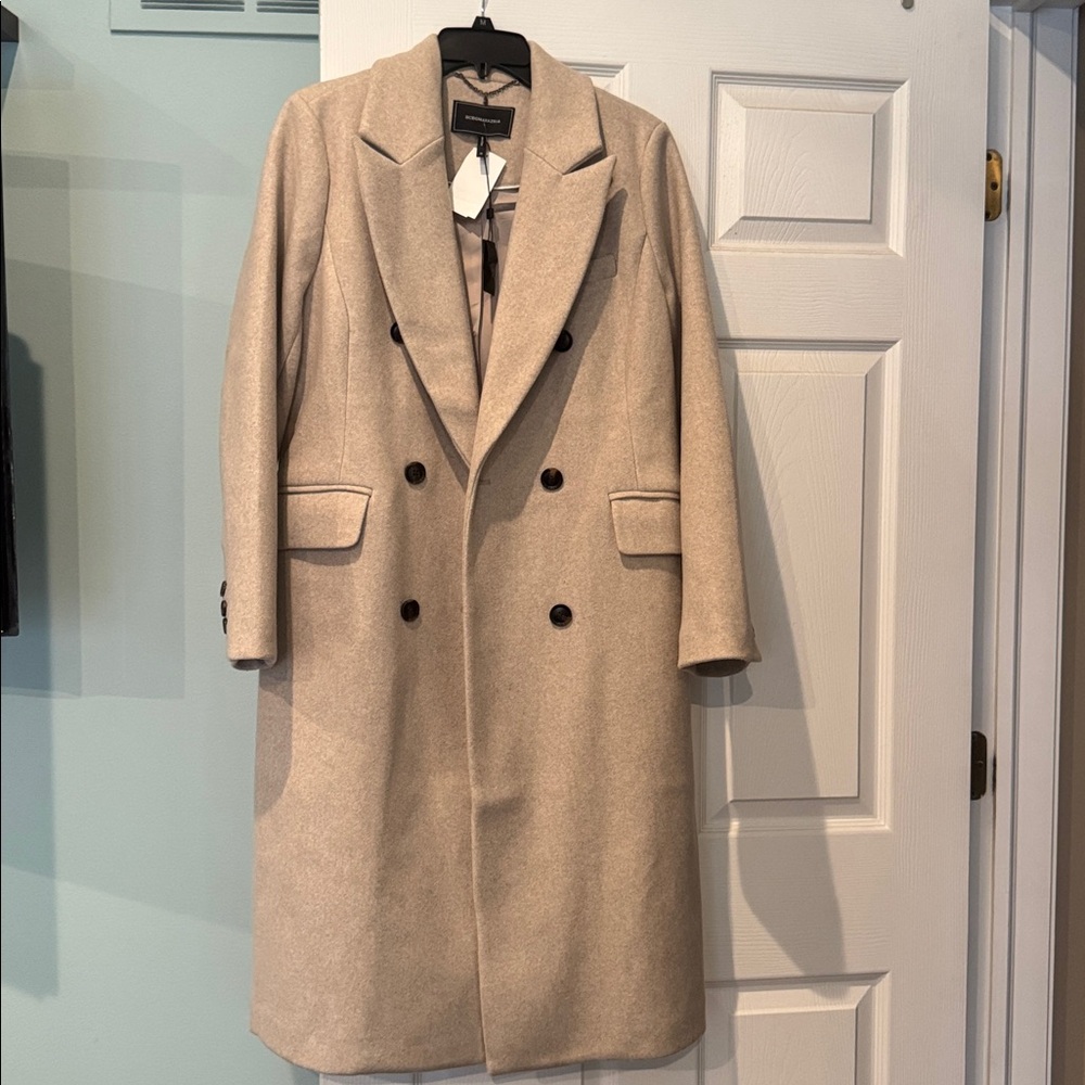 BCBGMaxazria Women’s Double breasted coat